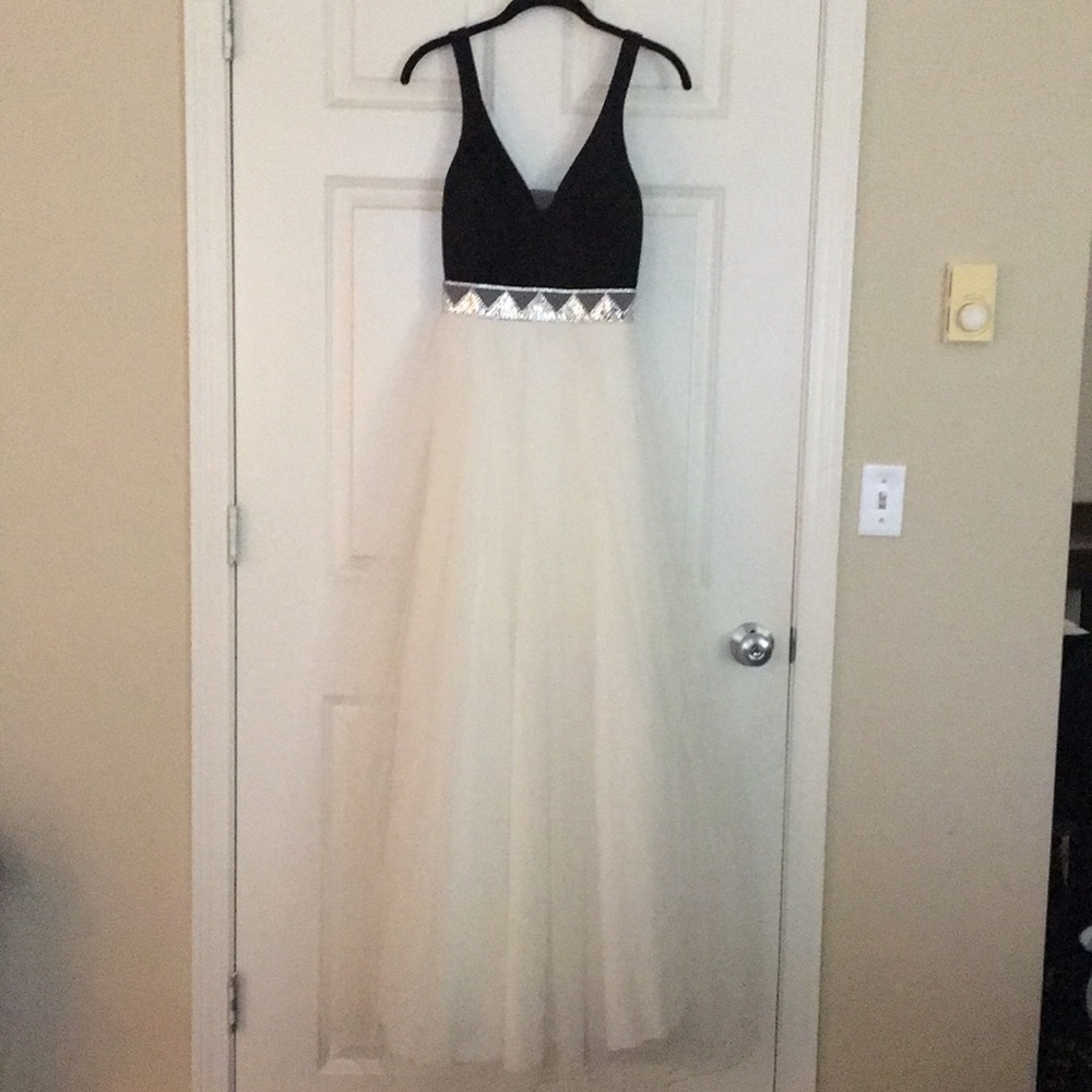 Black and White Dress